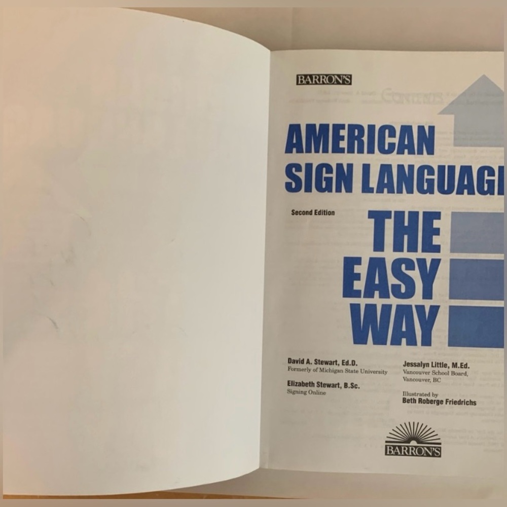 American Sign Language Books (2) - Picture 14 of 16